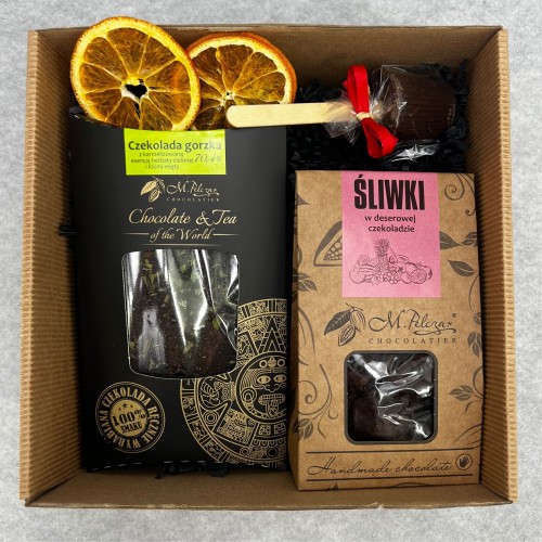 Zestaw z czekoladą