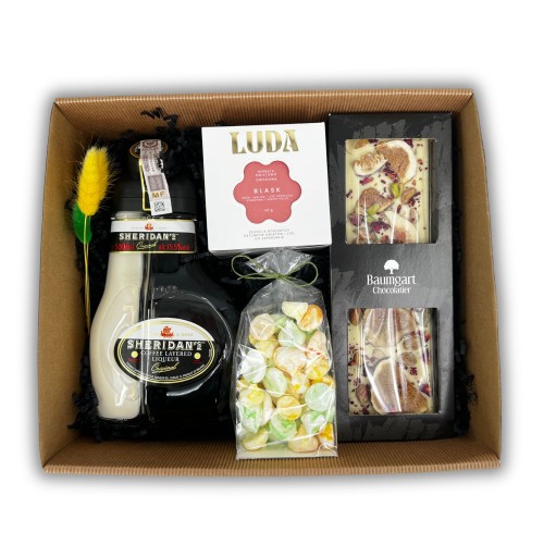 Zestaw wielkanocny z likierem kawowym