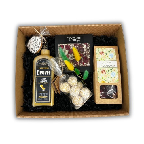 Zestaw wielkanocny z likierem jajecznym